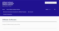 Desktop Screenshot of affiliate-software-review.com