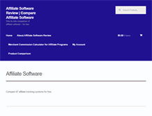 Tablet Screenshot of affiliate-software-review.com